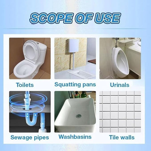 lemon blast yellow Bubble Toilet Cleaner (Pack of 24)