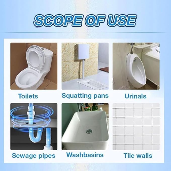 lemon blast yellow Bubble Toilet Cleaner (Pack of 24)