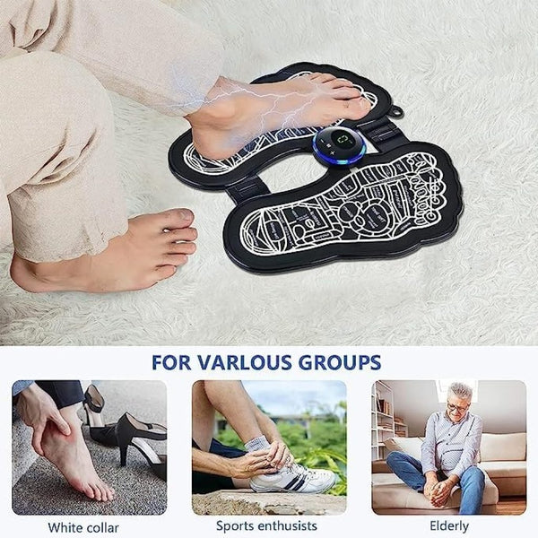 Foot Massage (Premium), Wireless Electric EMS Massage Machine